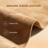 Cozy Slippers Genuine Suede