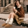 Suede Mini Boots