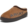 Suede Hooded Clog Slippers