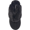 Black slippers