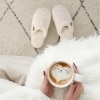 Fuzzy Slip-on Slippers
