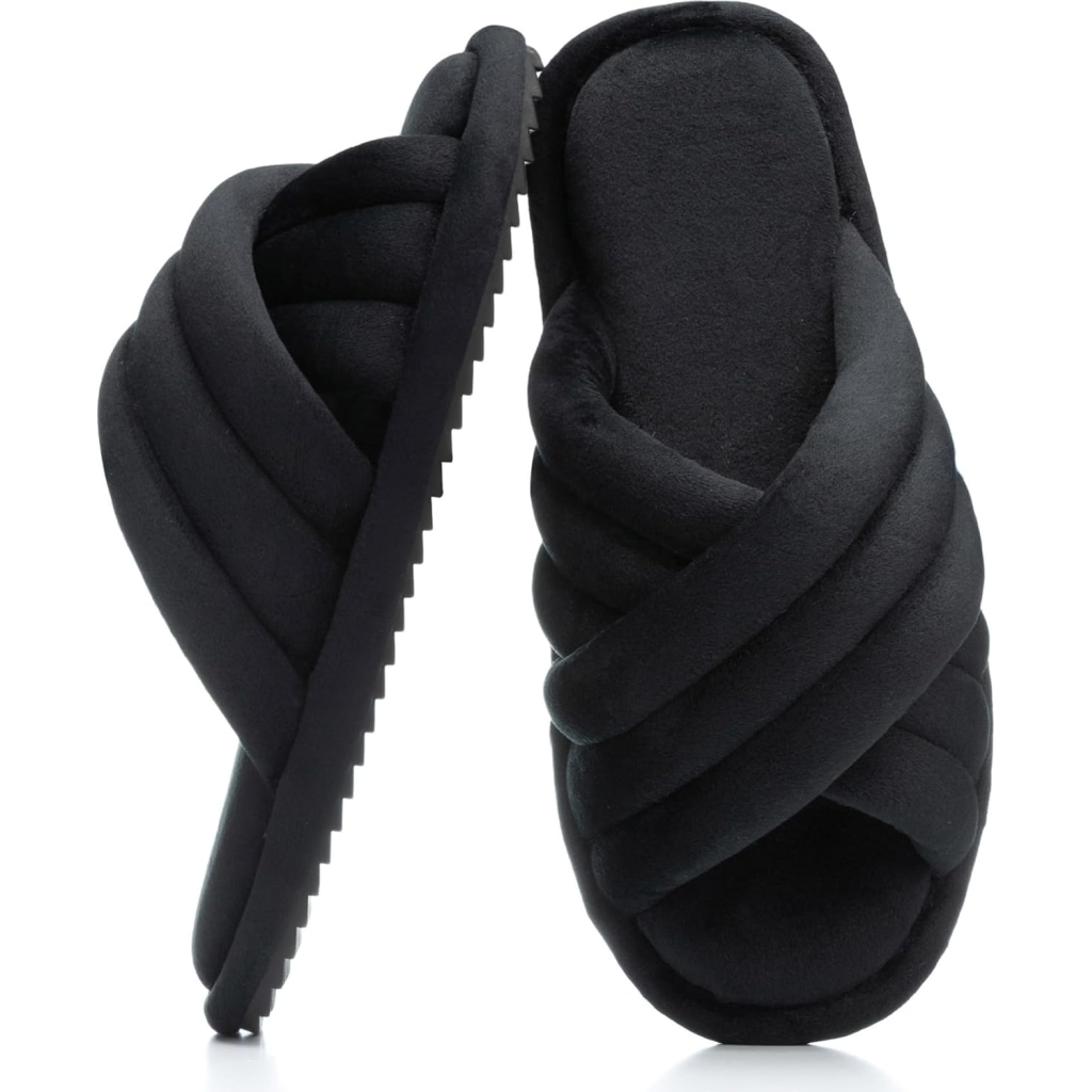 Soft Slip On Slipper Black