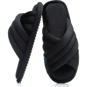 Soft Slip On Slipper Black