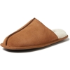 Suede House Shoe Scuff Slipper