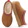 Suede Platform Slippers