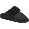 Black slippers