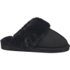 Black slippers