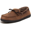 ULTRAIDEAS Men's Luke Moccasin Slippers,Camel,10
