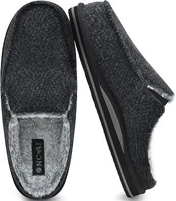 ONCAI Mens Slippers with Orthotic Arch Support
