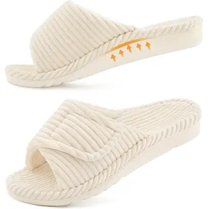 Litfun Orthopedic Slippers for Women Arch Support House Shoes