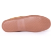 Minnetonka Men's Pile Lined Hardsole Slipper, Brown, 10.5 M US