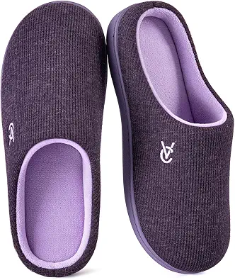 VeraCosy Women's Two-Tone Slippers