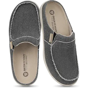 Mens Slippers with Arch Support, House Shoes for Men with Anti-Slip Sole