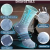 Anlisim Merino Wool Hiking Running Socks for Women, Boot Work Crew Socks