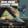 ANTSANG Merino Wool Ankle Hiking Running Socks for Women Men